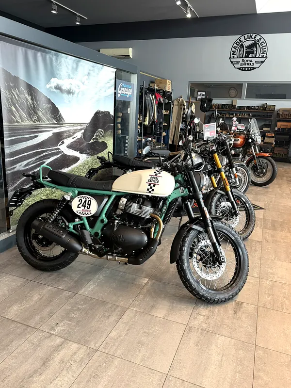 Bear 650 in the GARAGE showroom