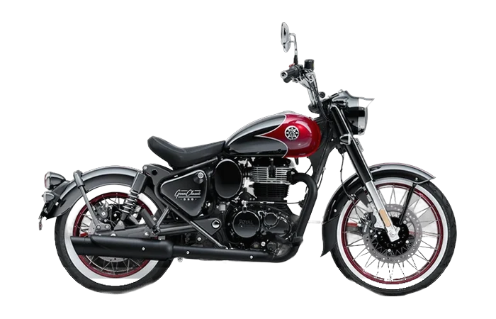 Royal Enfield Goan Classic 350 – demo motorka Rave Red