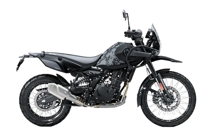 Royal Enfield Himalayan 450 – demo motorka Mana Black