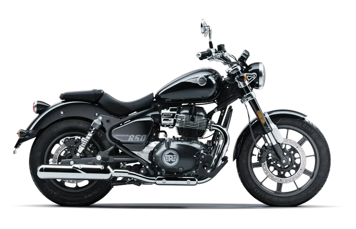 Royal Enfield Super Meteor 650 – demo motorka Astral Black