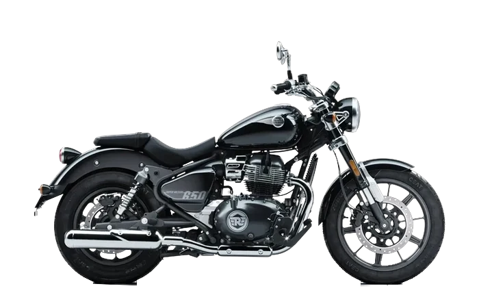Royal Enfield Super Meteor 650 – demo motorka Astral Black