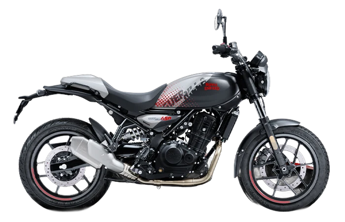 Royal Enfield Guerrilla 450 – demo motorka Apex Black
