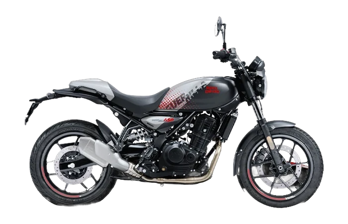 Royal Enfield Guerrilla 450 – demo motorka Apex Black